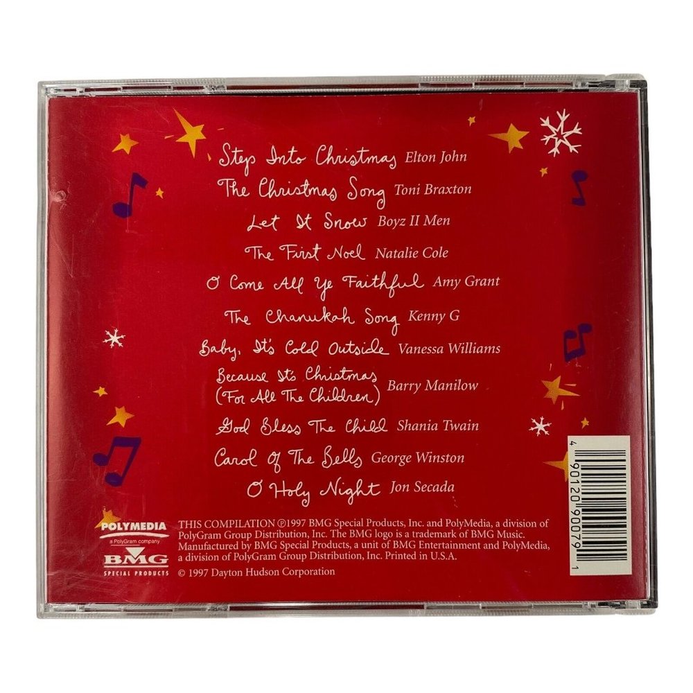 Various Artists: Christmas With The Stars (CD, 1997 BMG) Holiday, Twain, Grant - Picture 2 of 4